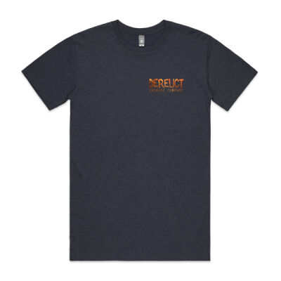 Derelict Logo Tee - classic - rear logo Thumbnail